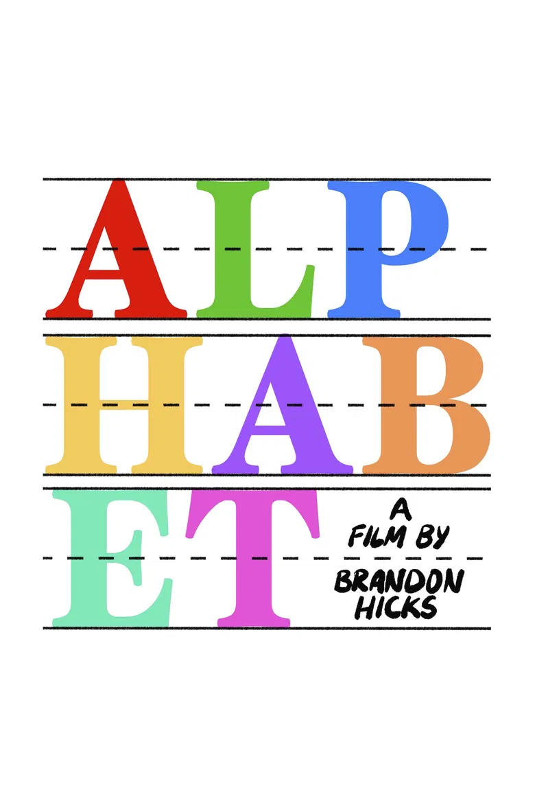 Alphabet poster background