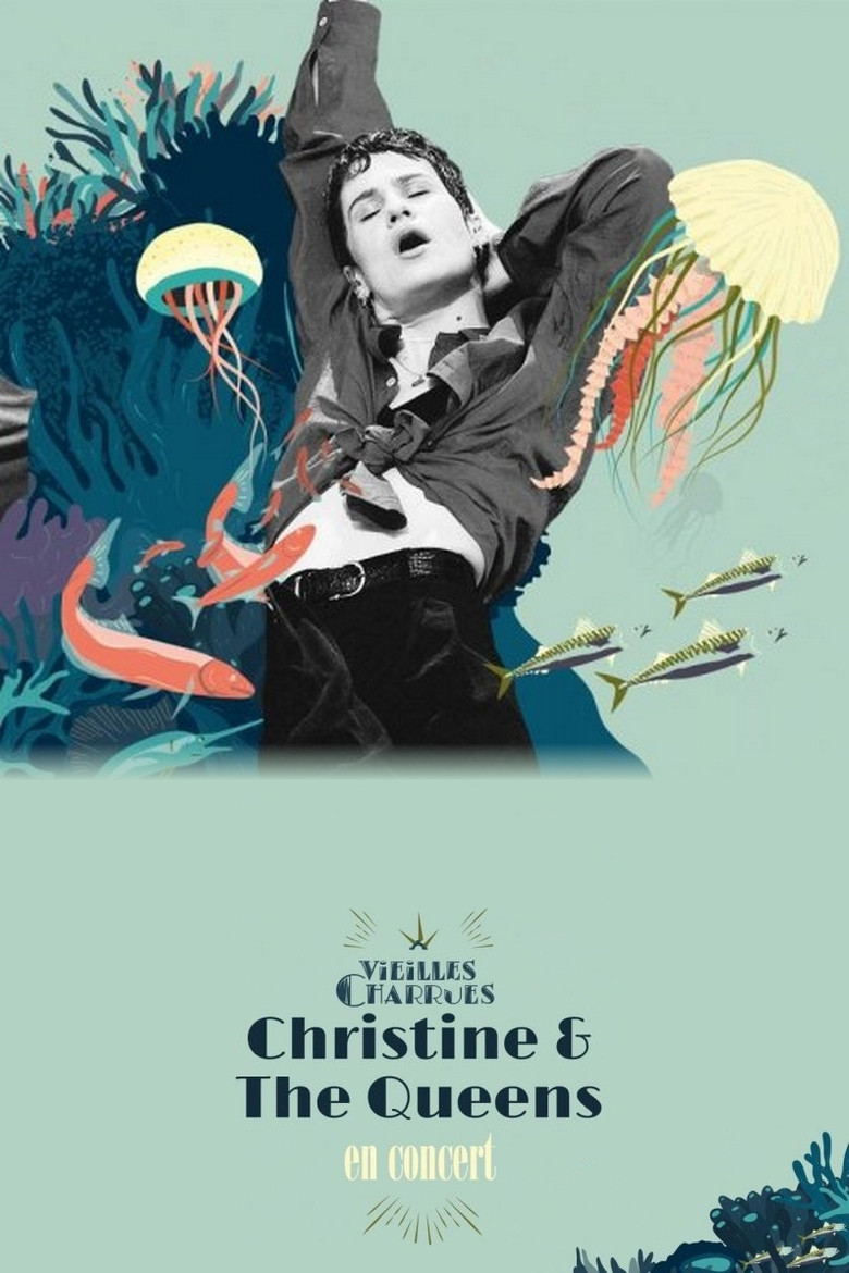 Christine and the Queens - Live aux Vieilles Charrues poster background