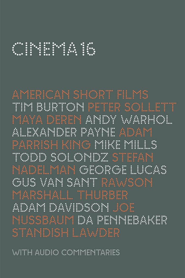 Cinema16: American Short Films poster background