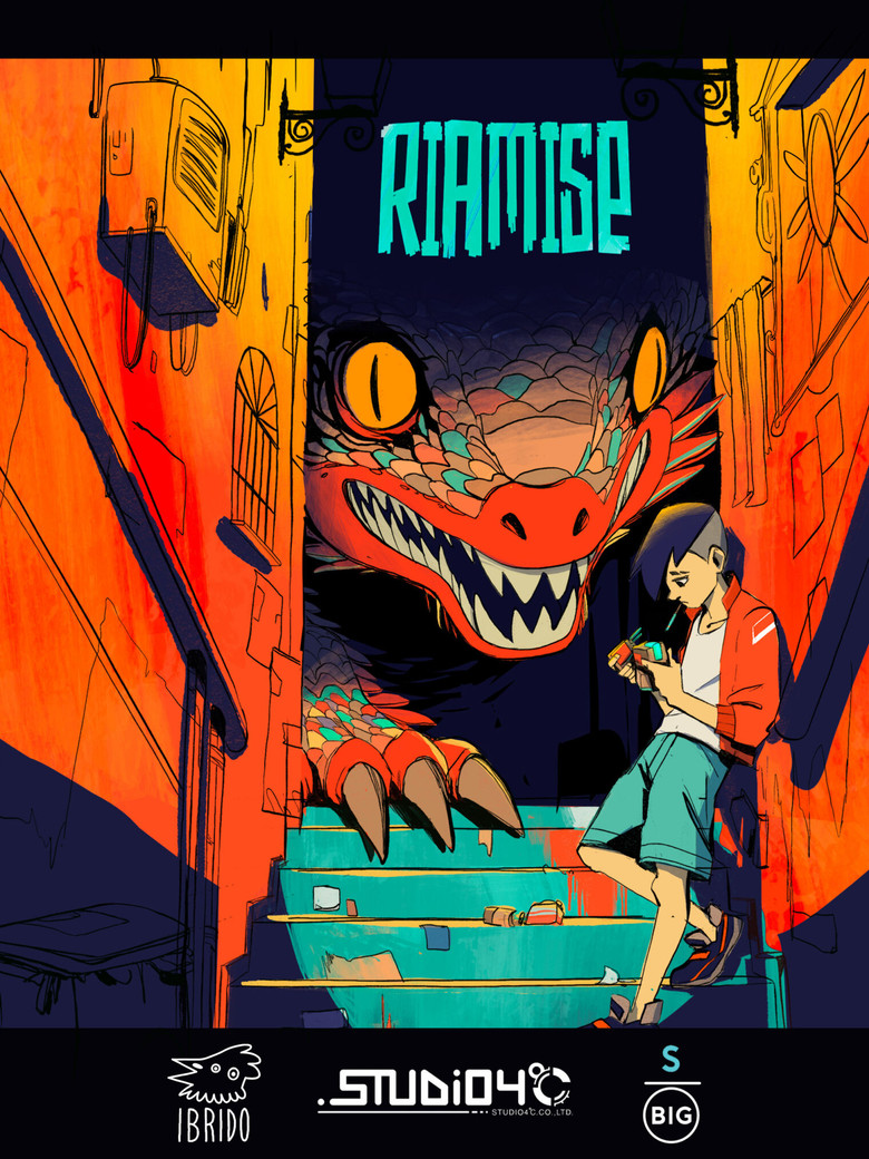 Riamise poster background