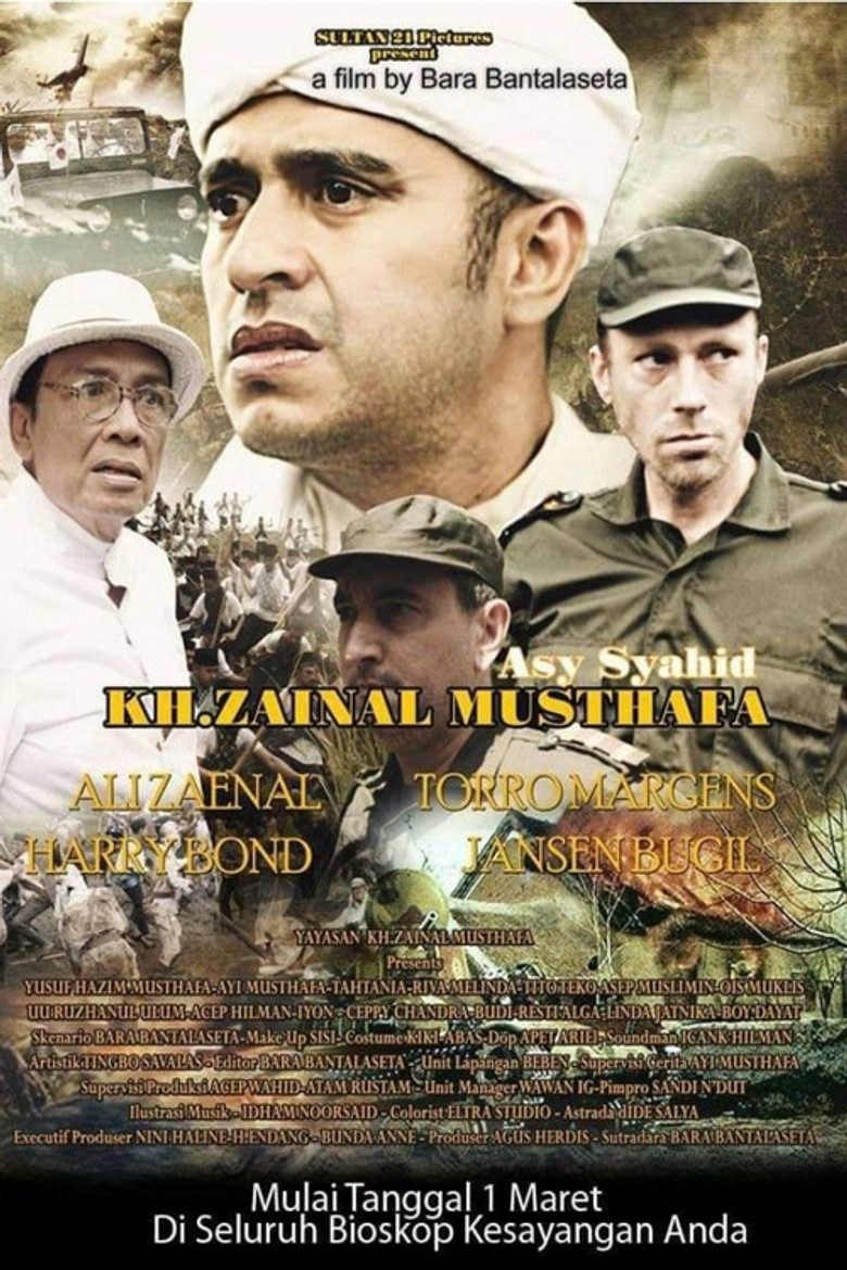 Asy Syahid KH. Zainal Musthafa poster background