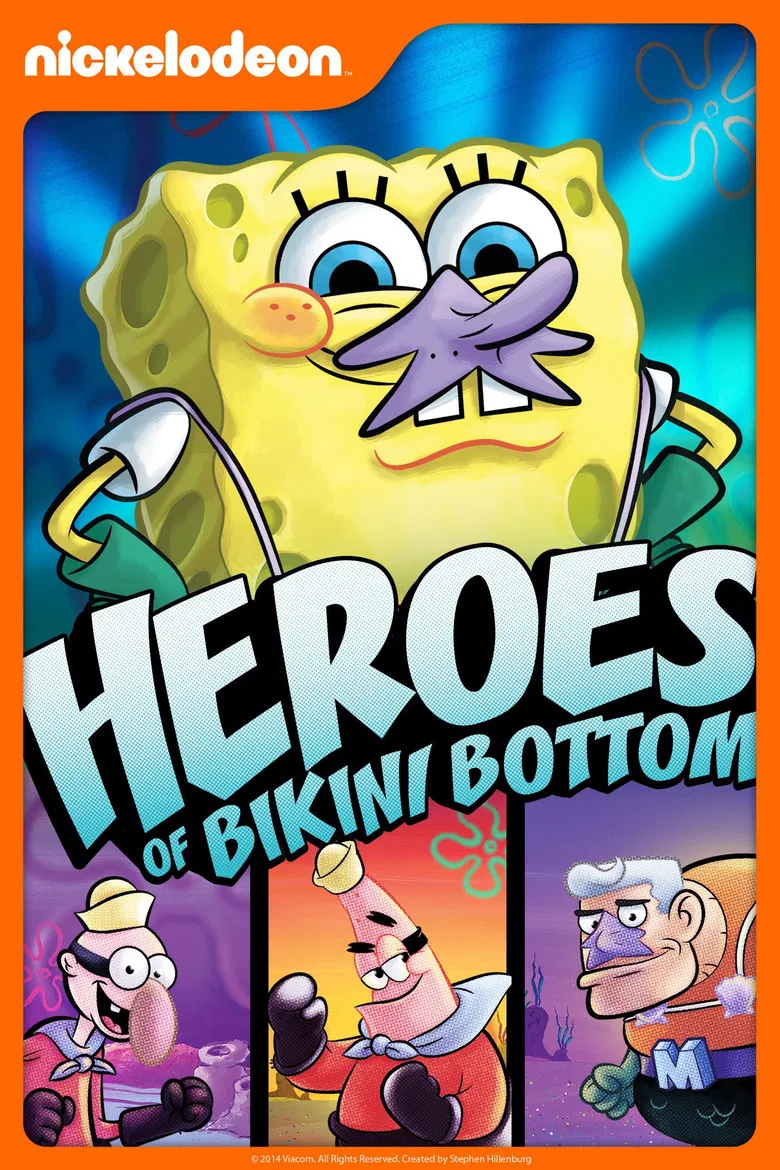 SpongeBob SquarePants: Heroes of Bikini Bottom poster background