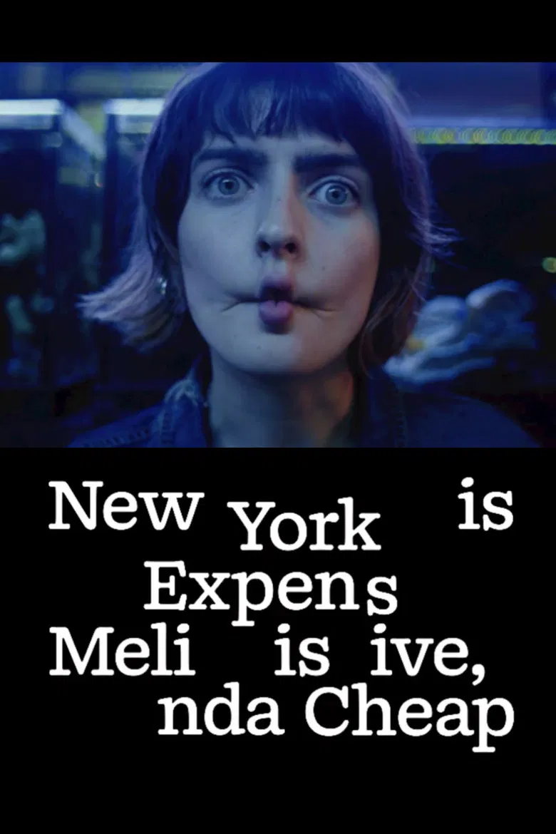 New York is Expensive, Melinda is Cheap poster background