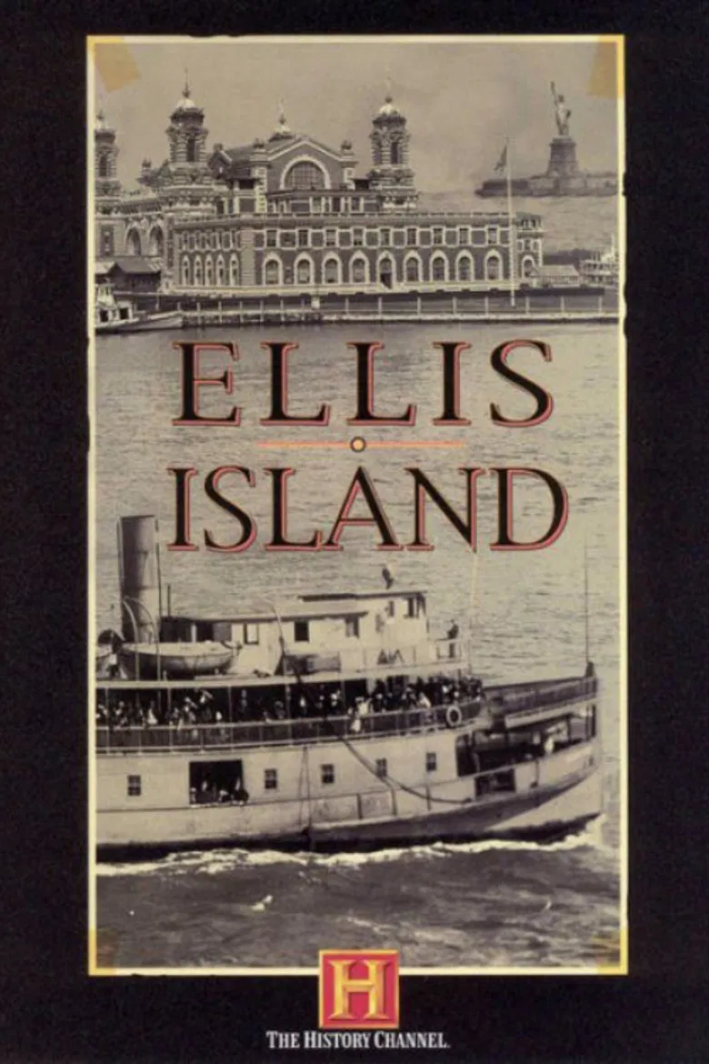Ellis Island poster background