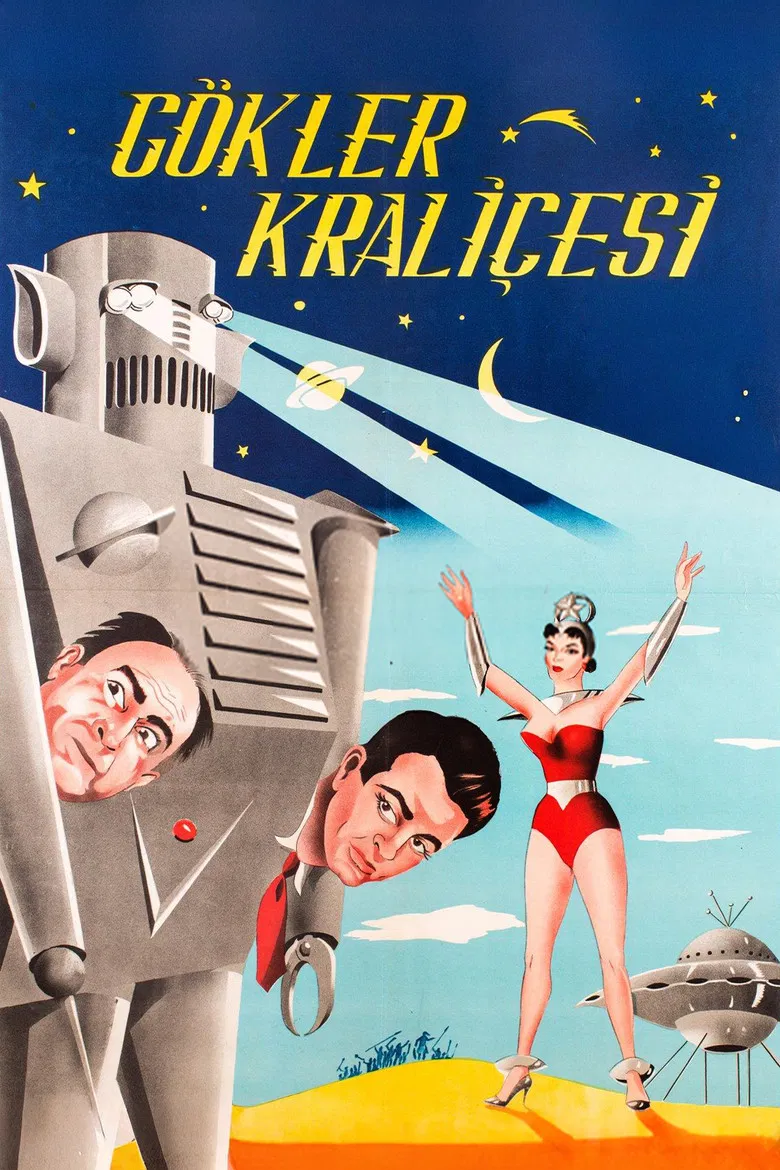 Gökler Kraliçesi poster background