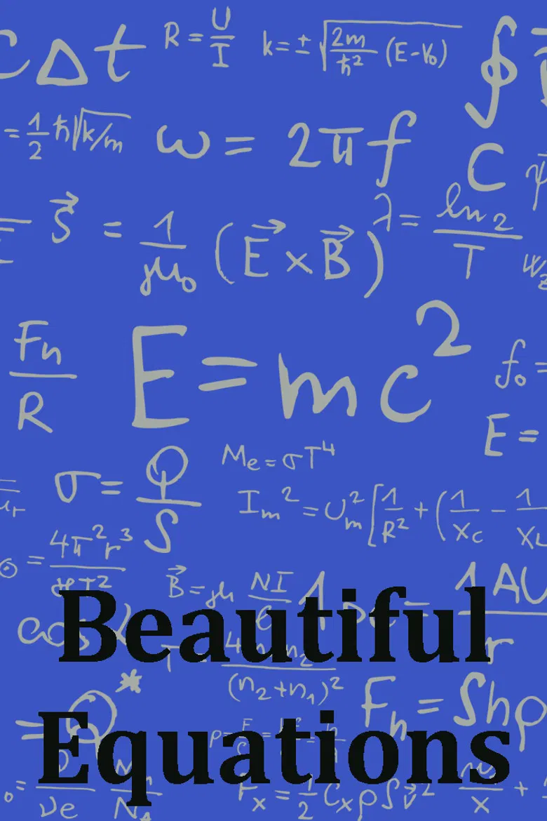 Beautiful Equations poster background