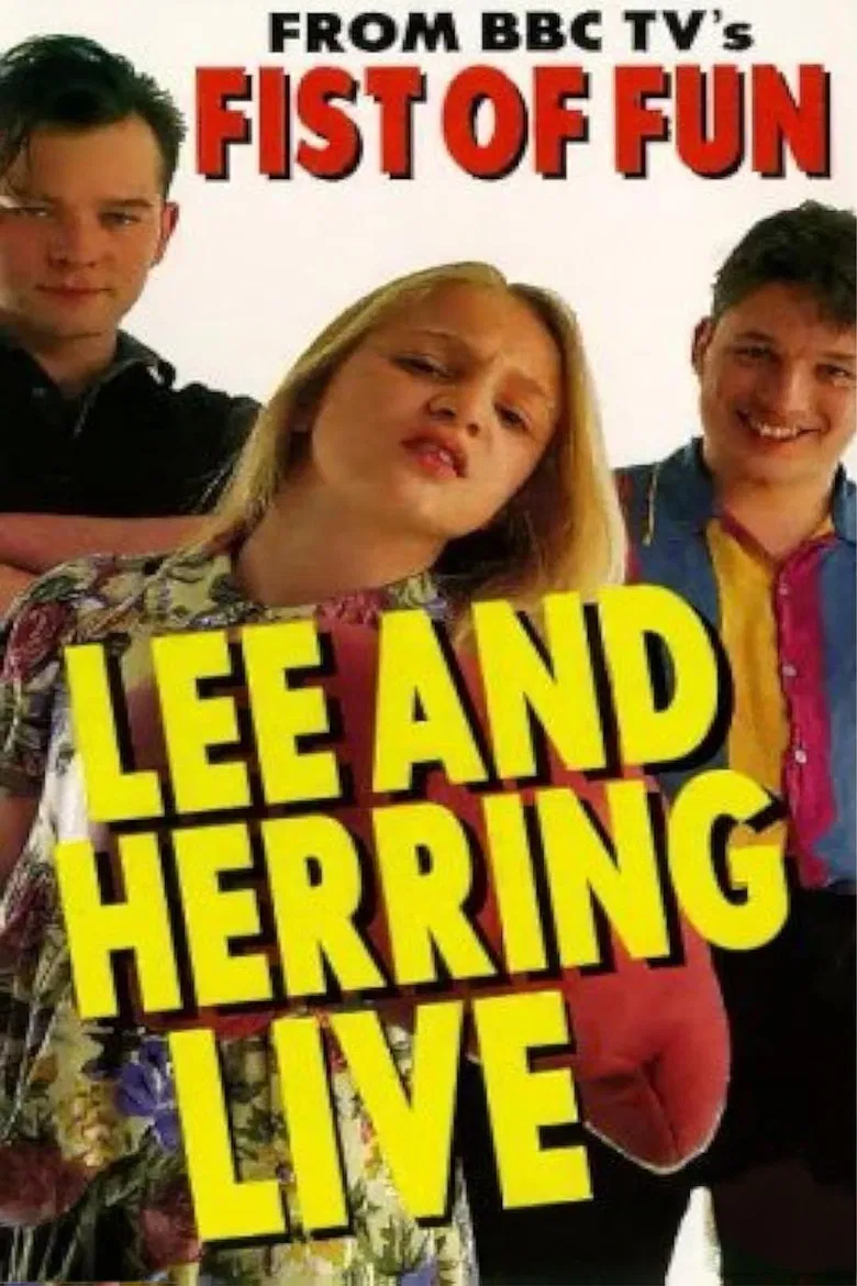 Lee and Herring Live poster background