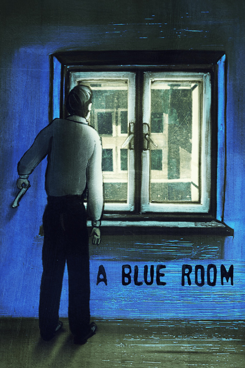 A Blue Room poster background