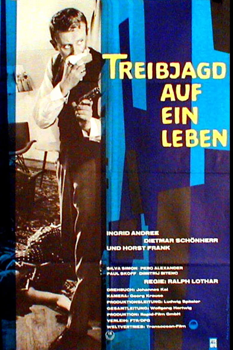 Treibjagd auf ein Leben poster background