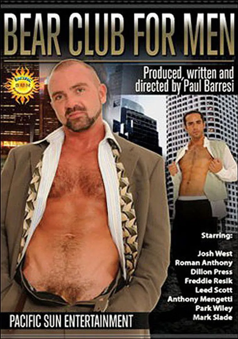 Bear Club for Men poster background