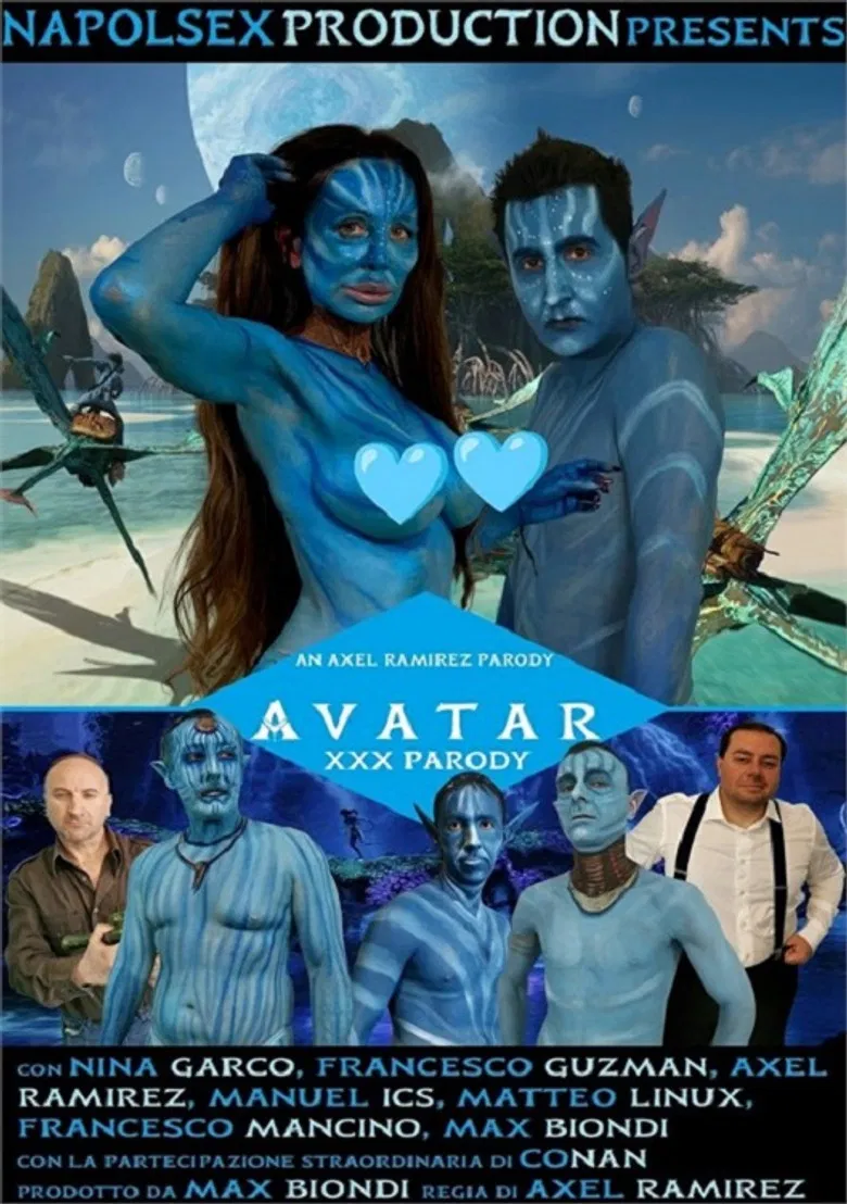 Avatar XXX Parody poster background