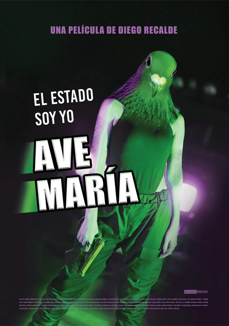 Ave maría poster background