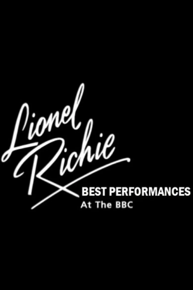 Lionel Richie at the BBC poster background