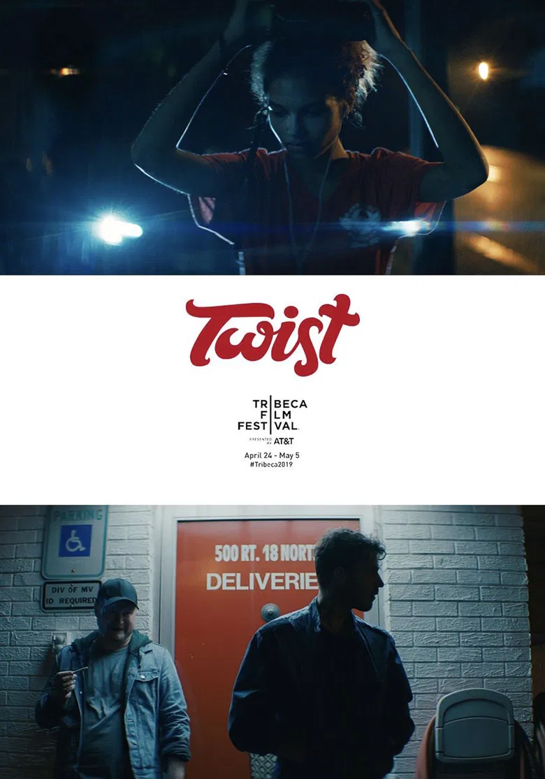 Twist poster background