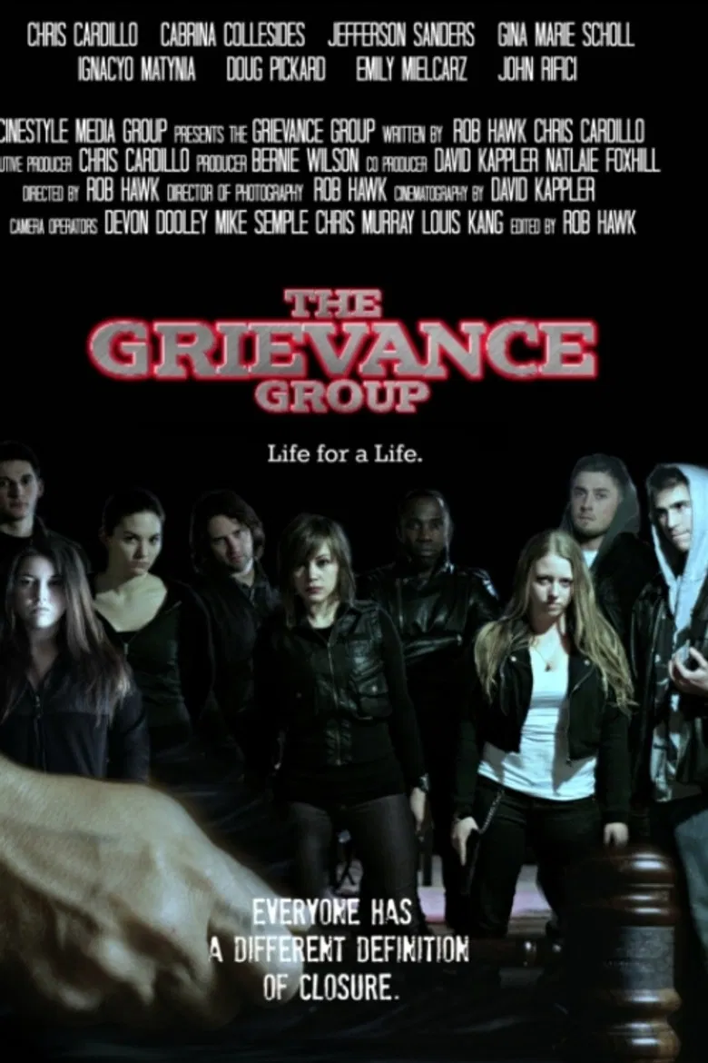 The Grievance Group poster background