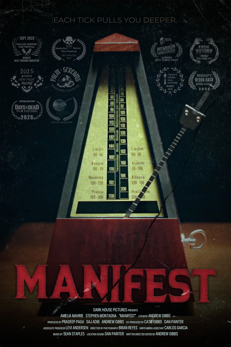 Manifest poster background