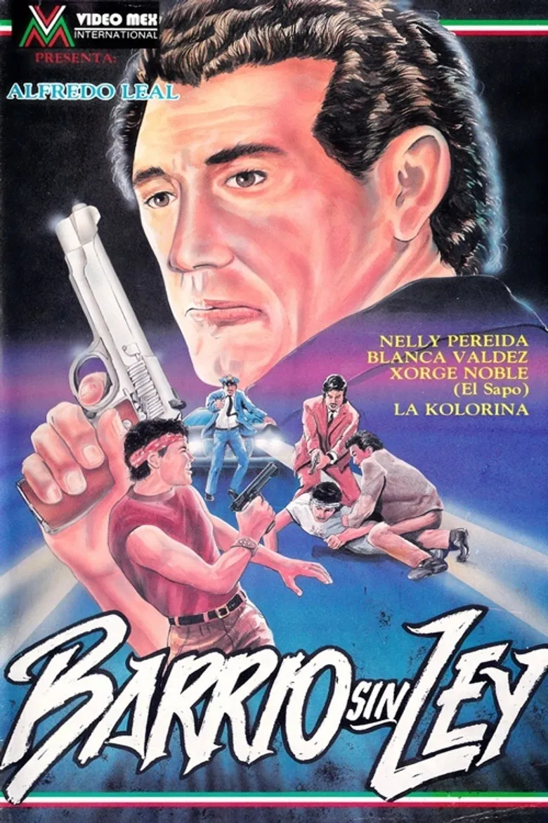 Barrio sin ley poster background