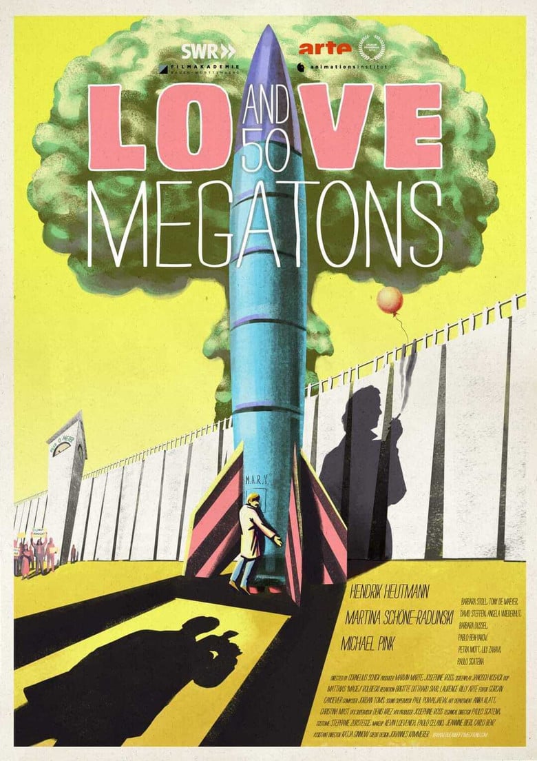 Love and 50 Megatons poster background