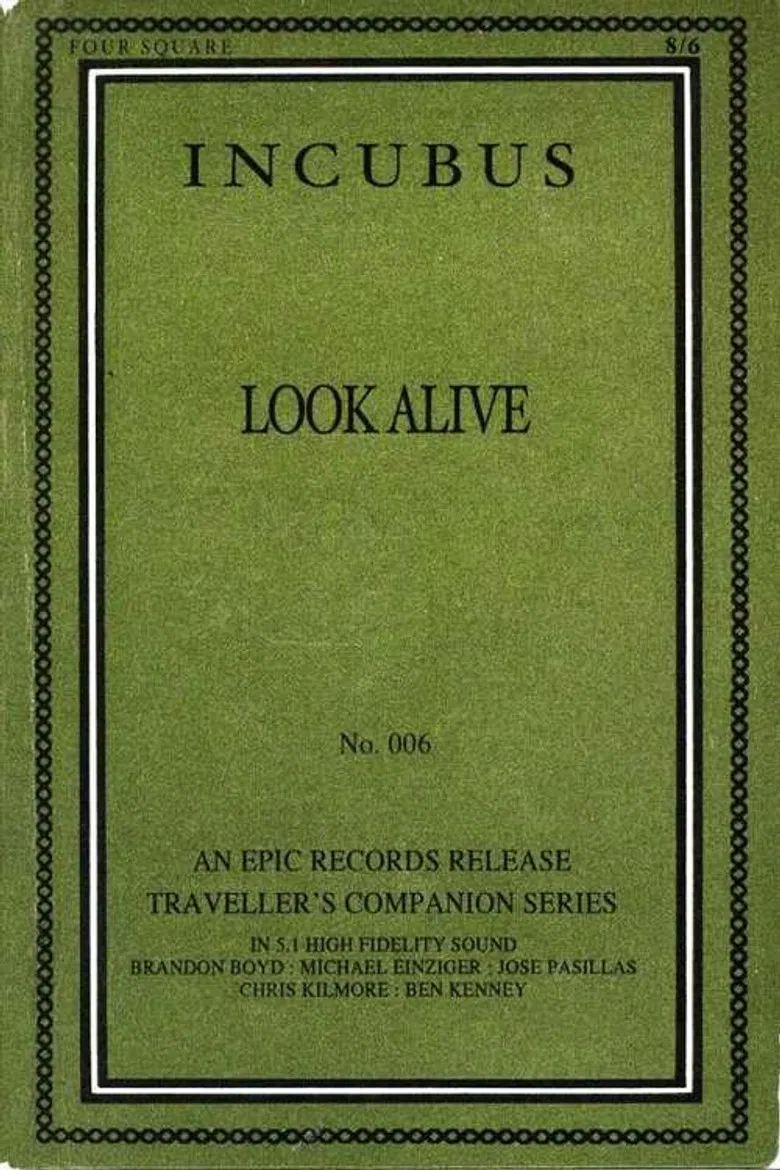 Incubus -  Look Alive poster background