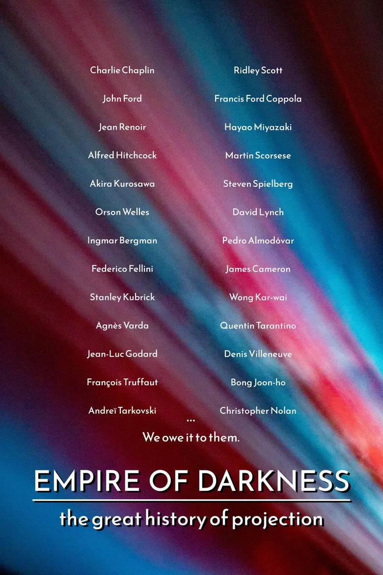 Empire of Darkness - The Great History of Cinema poster background