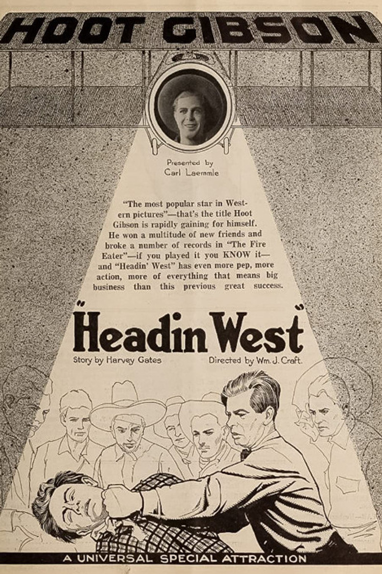 Headin' West poster background