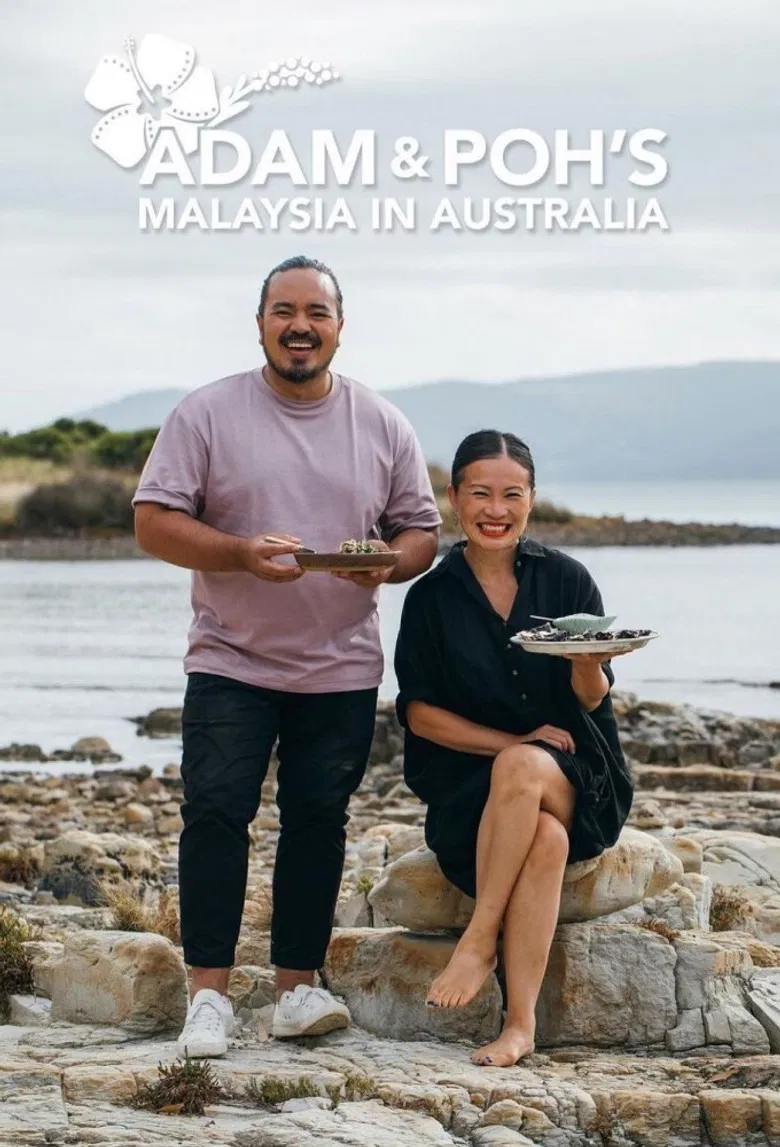 Adam and Poh's Malaysia in Australia poster background