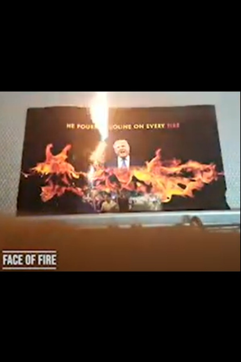 FACE OF FIRE poster background