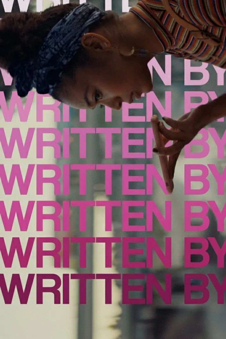 Written By poster background