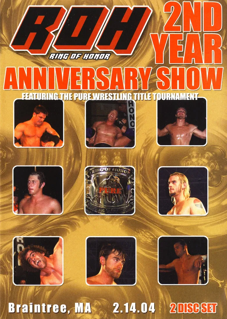 ROH: 2nd Anniversary poster background