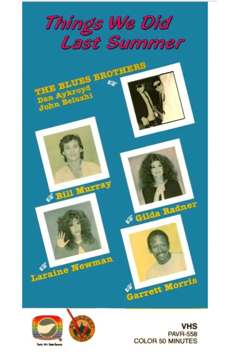 The Things We Did Last Summer poster background