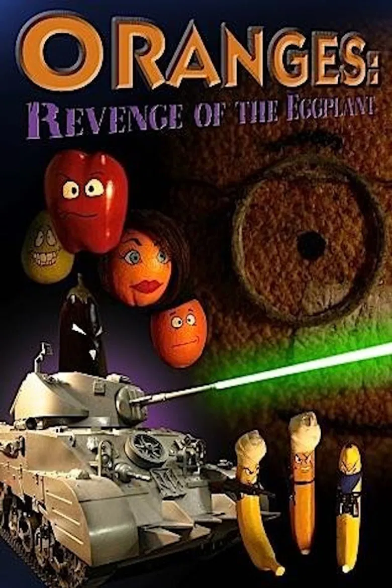 Oranges: Revenge of the Eggplant poster background