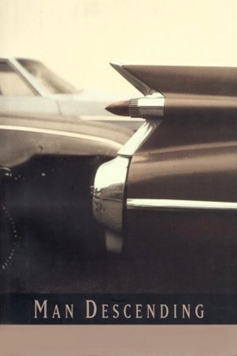 Man Descending poster background
