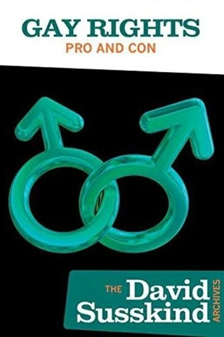 David Susskind Archive: Gay Rights Pro and Con poster background