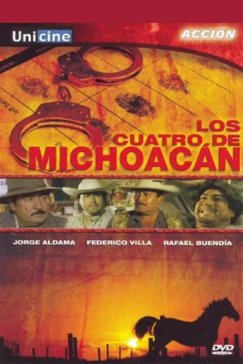 Los cuatro de Michoacán poster background