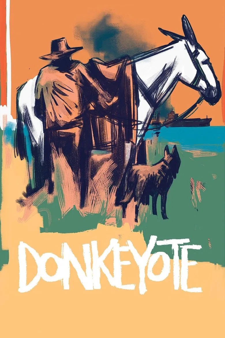 Donkeyote poster background
