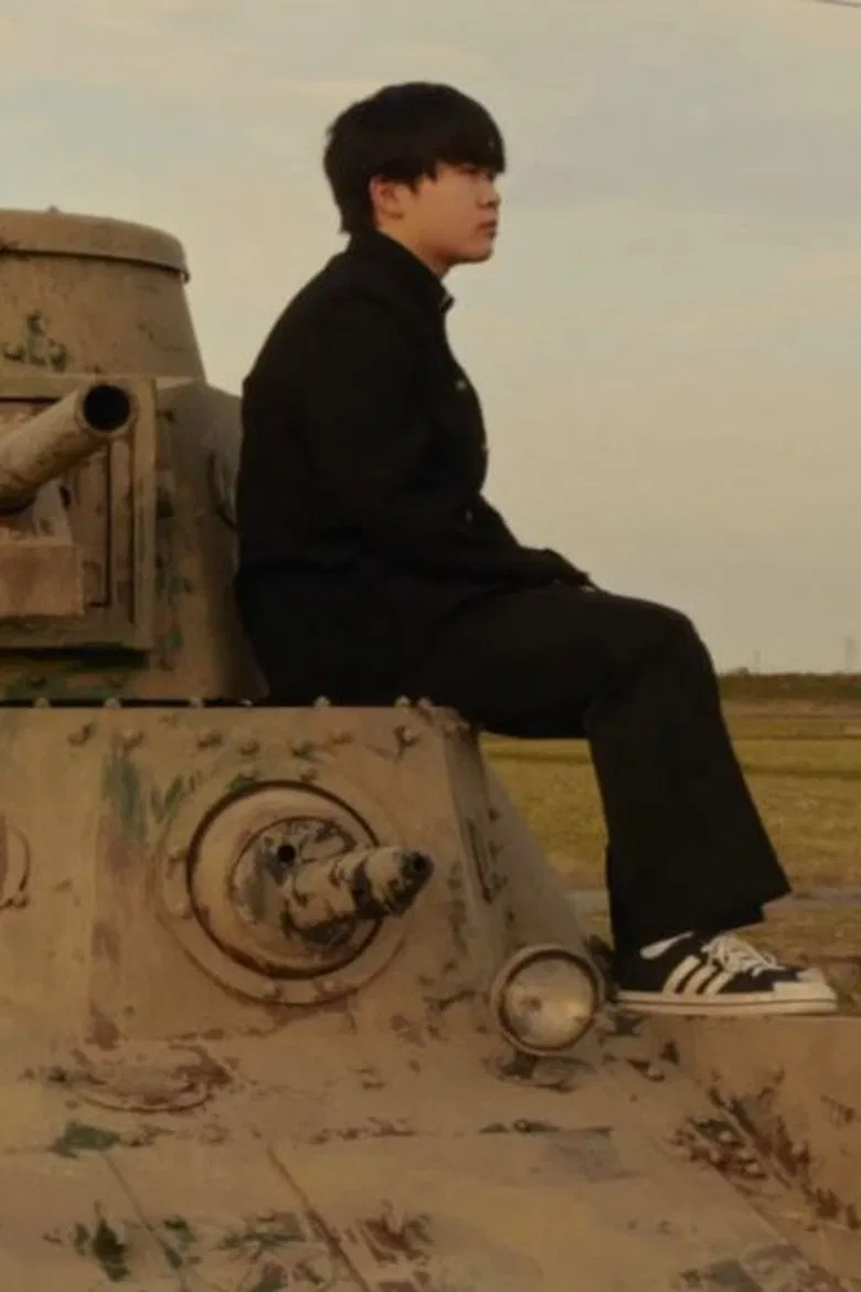 Boy Meets Tank poster background