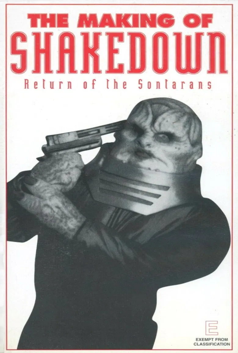 The Making of Shakedown: Return of the Sontarans poster background
