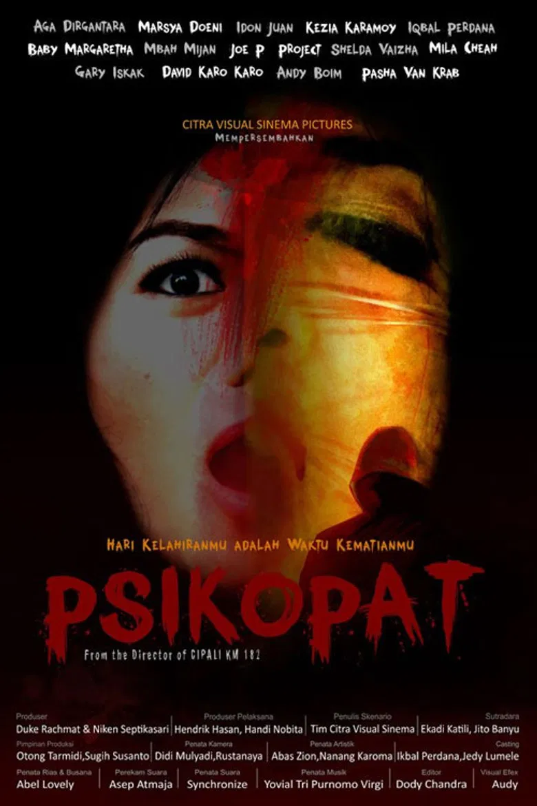 Psikopat poster background