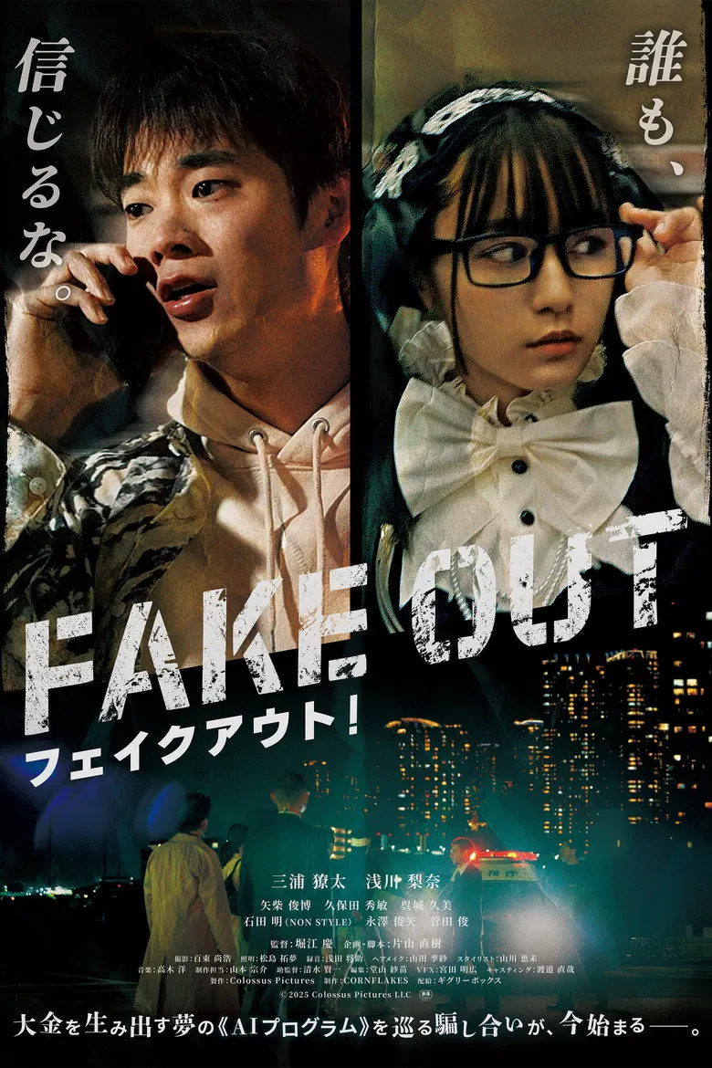 Fake Out poster background