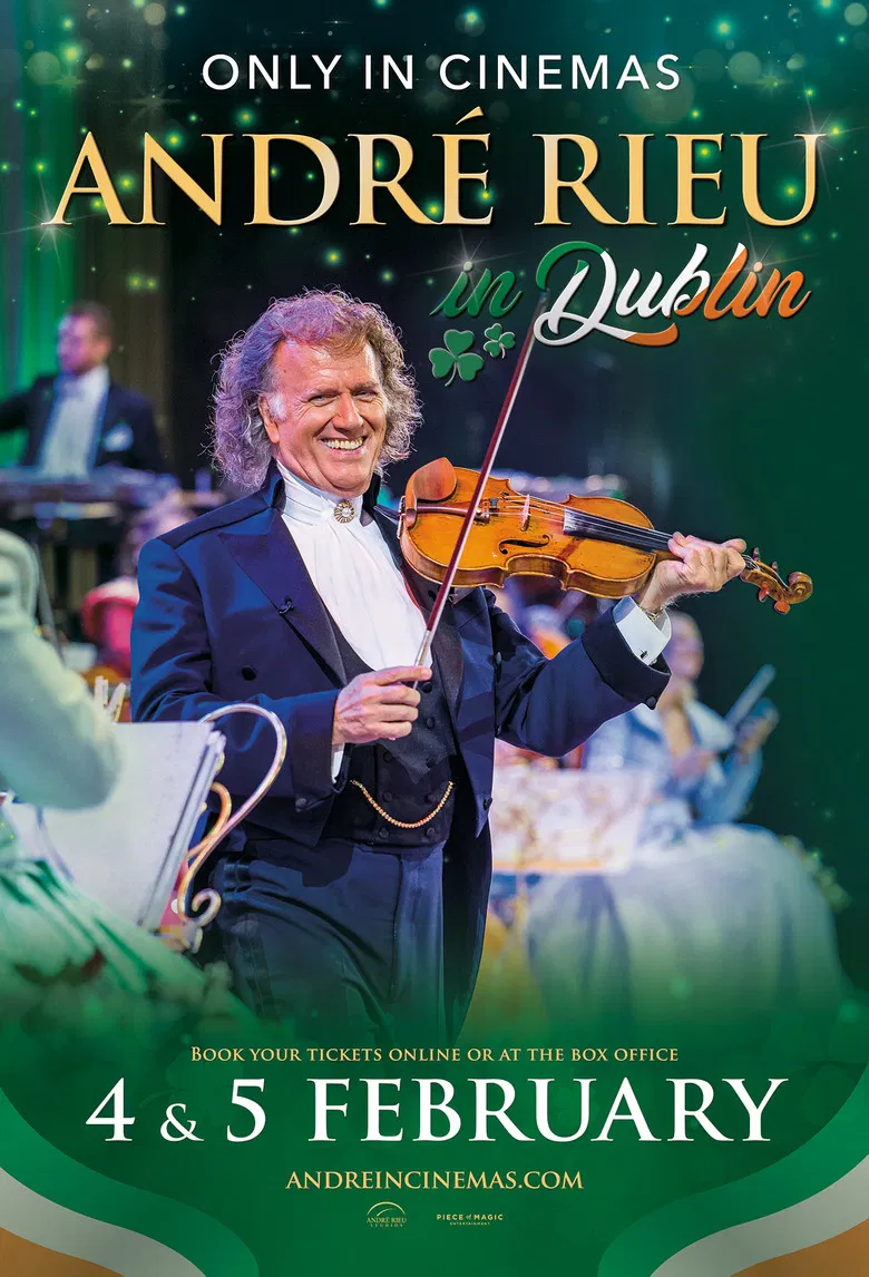 André Rieu - Live in Dublin  2023 poster background