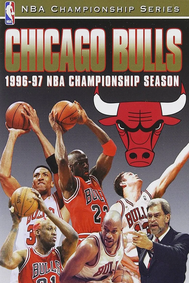 Chicago Bulls 1996-97 NBA Championship Season poster background