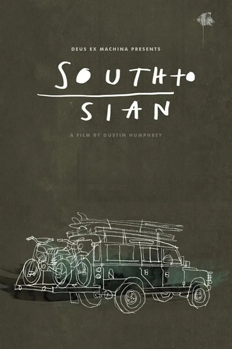 South to Sian poster background