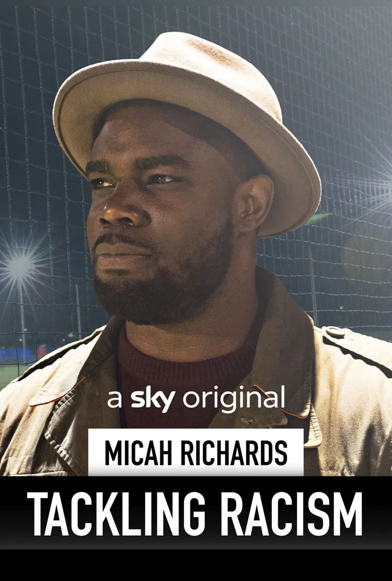 Micah Richards:Tackling Racism poster background