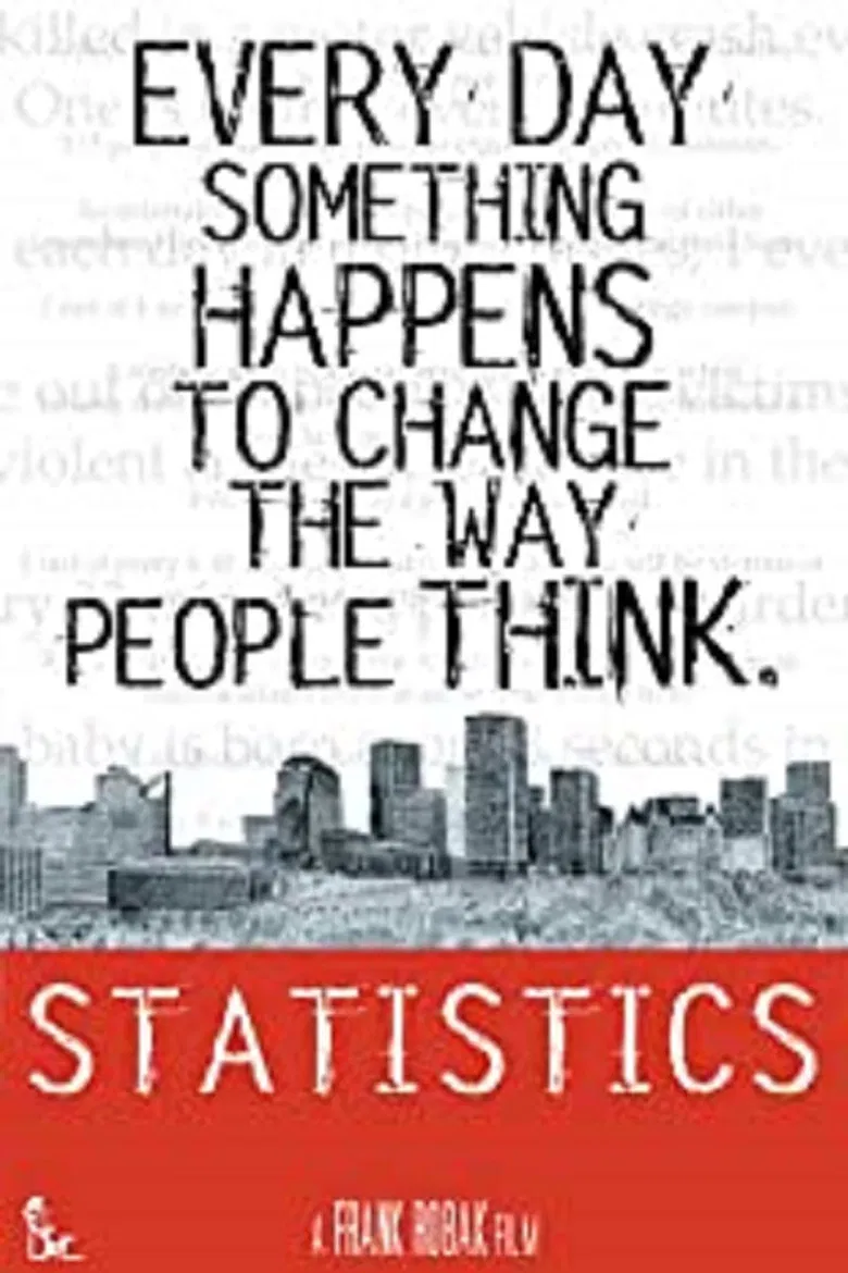 Statistics poster background