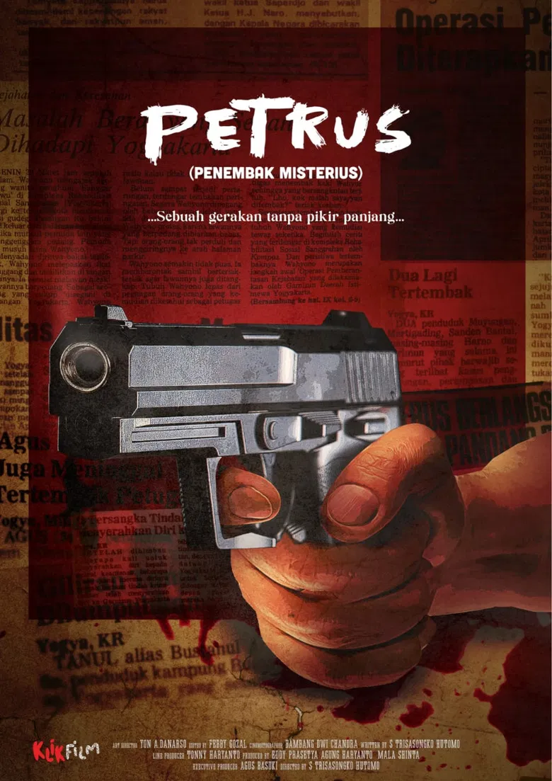 Petrus: Penembak Misterius poster background
