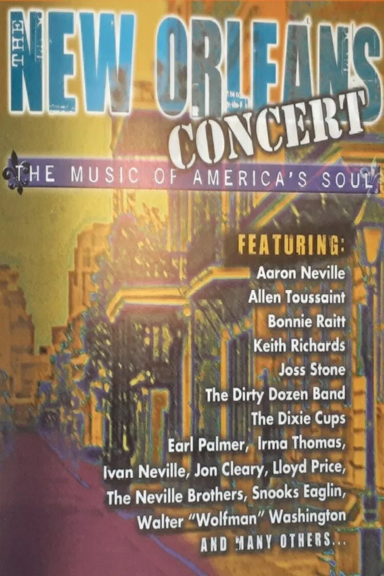 The New Orleans Concert: The Music of America's Soul poster background