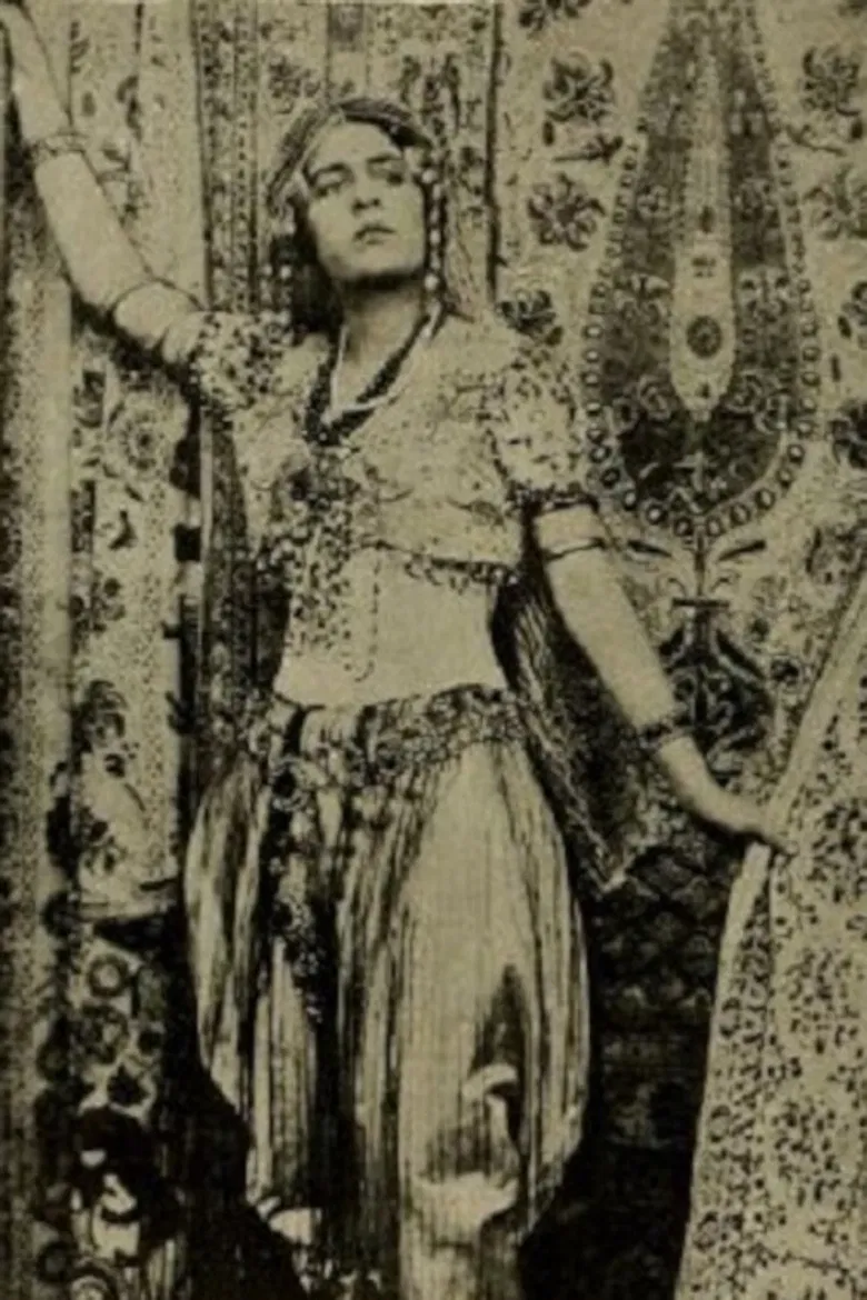 The Woman of Mystery poster background