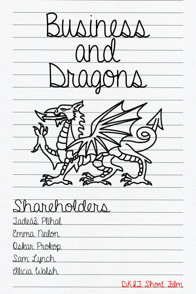 Business and Dragons poster background