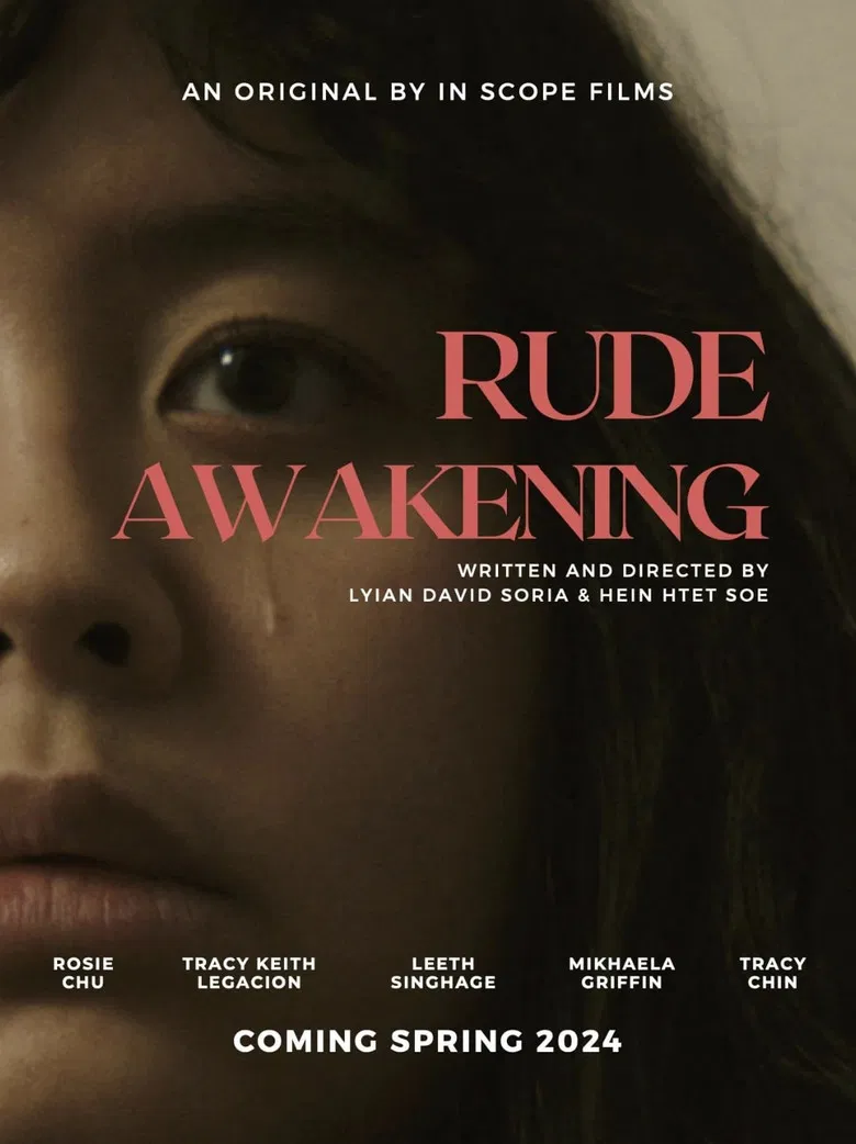Rude Awakening poster background
