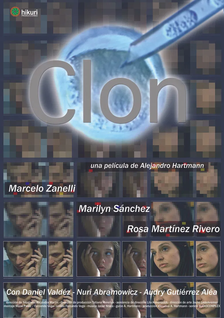Clon poster background